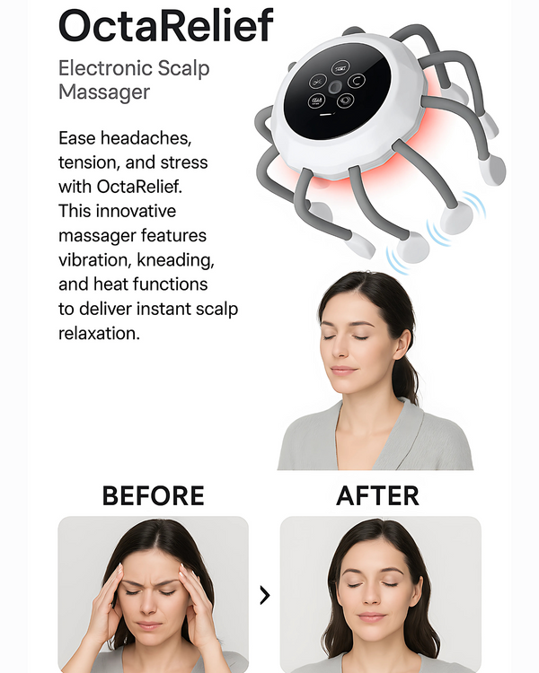 ScalpSoother™ –  Instant Headache & Stress Relief Massager